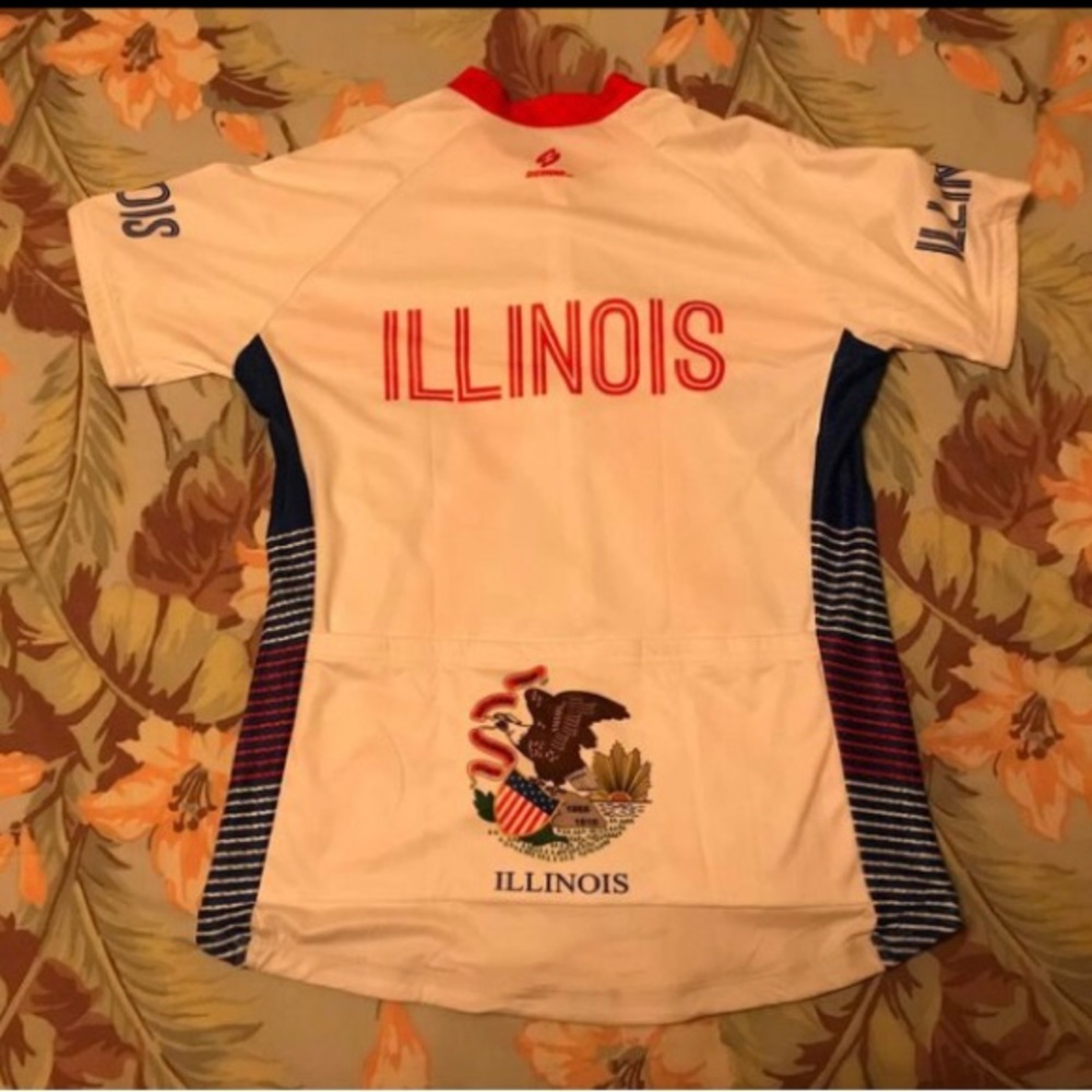 Women’s Illinois Cycling Jersey - 2XL